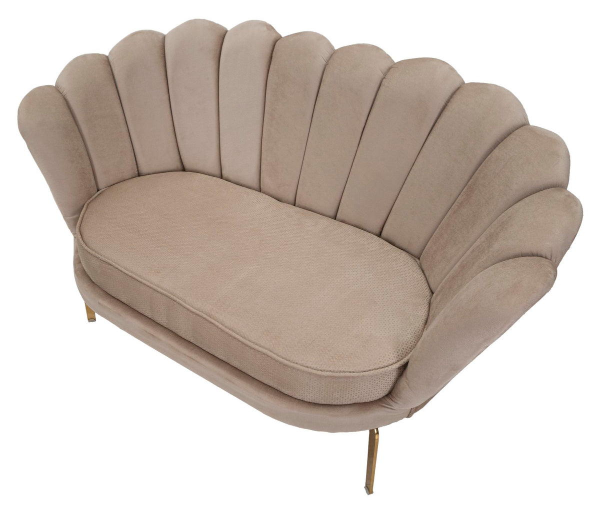 Dvosjed Vienna plus krem cm 136x76x78