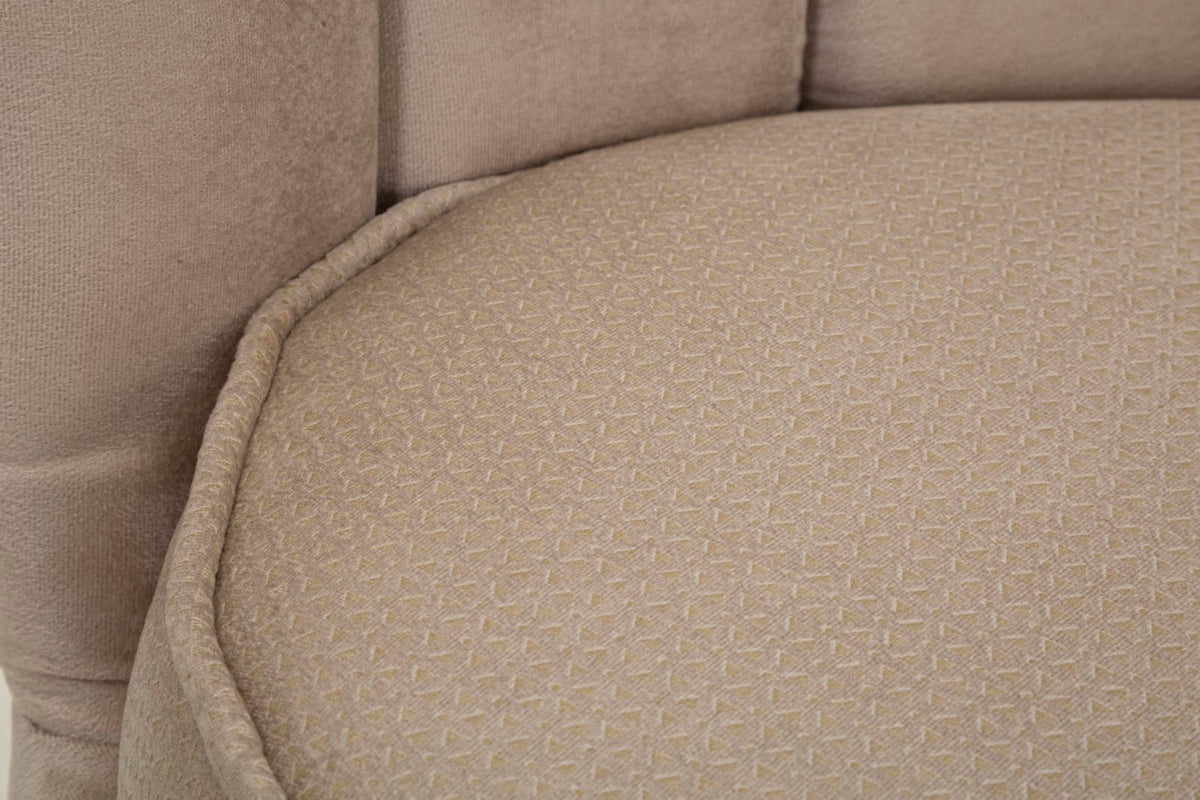 Dvosjed Vienna plus krem cm 136x76x78
