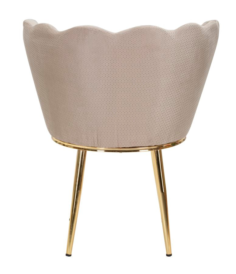 Fotelja Mindy crna cm 70x63x83