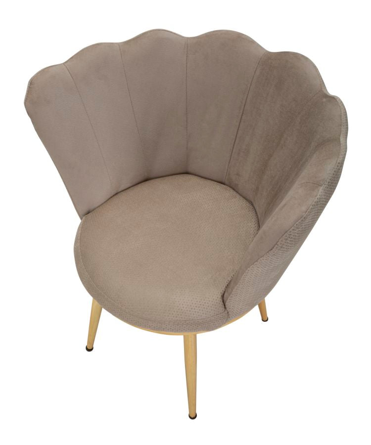 Fotelja Mindy crna cm 70x63x83