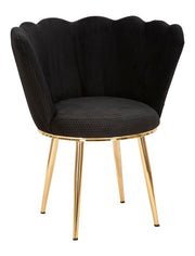 Fotelja Mindy crna cm 70x63x83