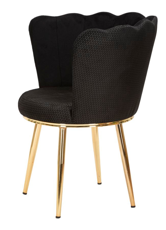Fotelja Mindy crna cm 70x63x83