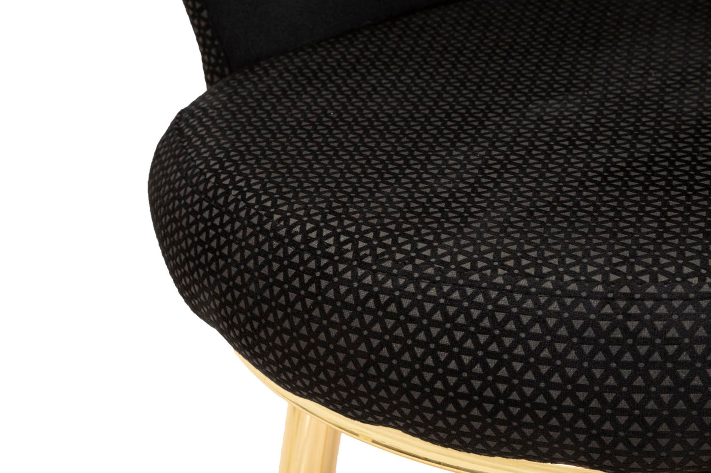 Fotelja Mindy crna cm 70x63x83