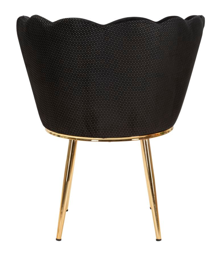 Fotelja Mindy crna cm 70x63x83