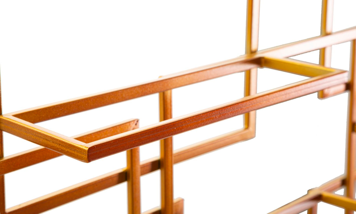 Stalaža za boce glam horizontalni cm 80x10x50