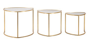 Stol ALORA ø 60x50-50x45-40x40 cm
