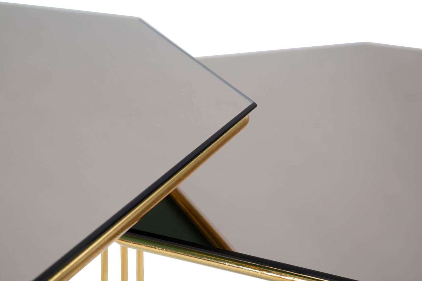 Set od 3 stolića za kavu Octagon 49,5x55, 39,5x50 i 29,5x45 cm