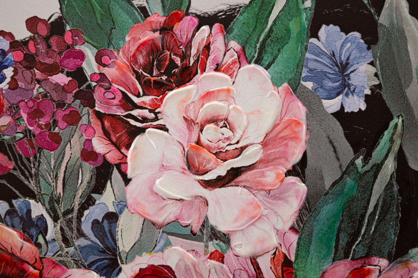 Zidna dekoracija Lady Flower 80x2,8x120 cm