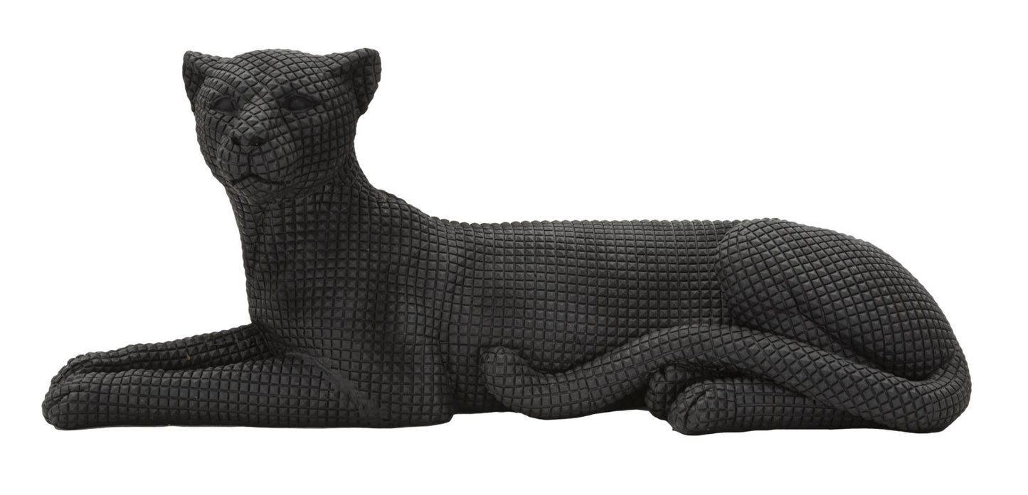 Dekoracija Leopard crni 38x12,5x15,3 cm