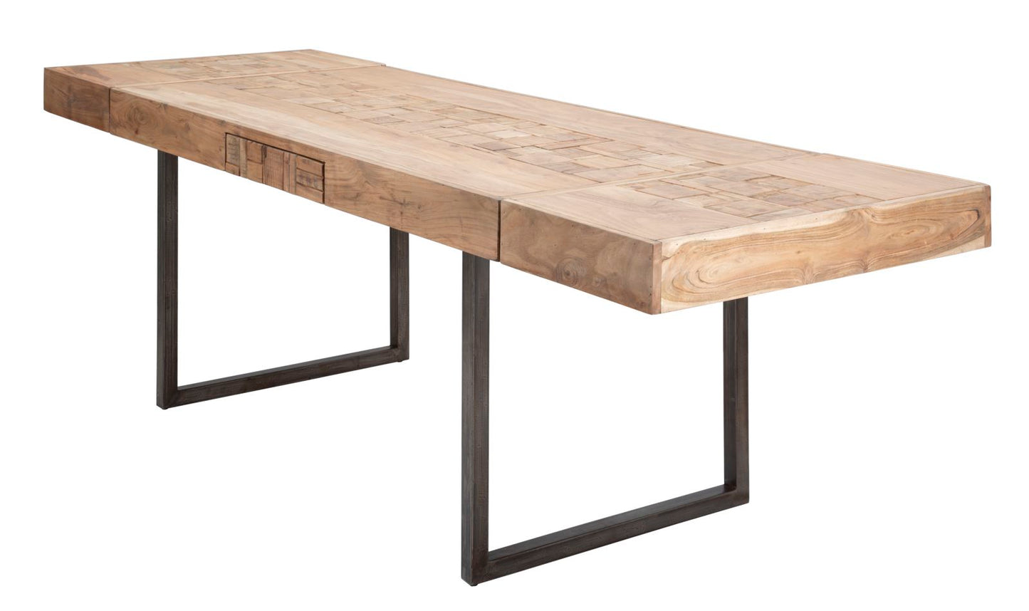 Blagovaonski stol ALANA 77x160-240x90 cm