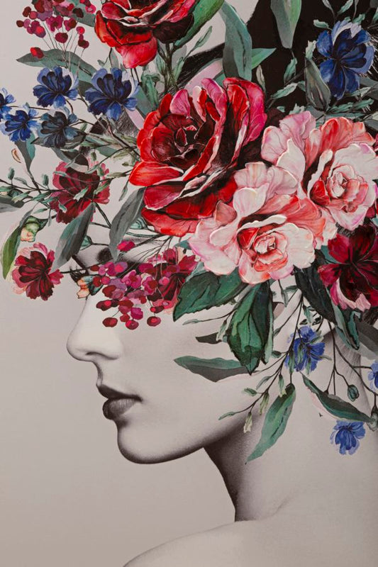 Slika LADY FLOWER -A- cm 80X2,8X120