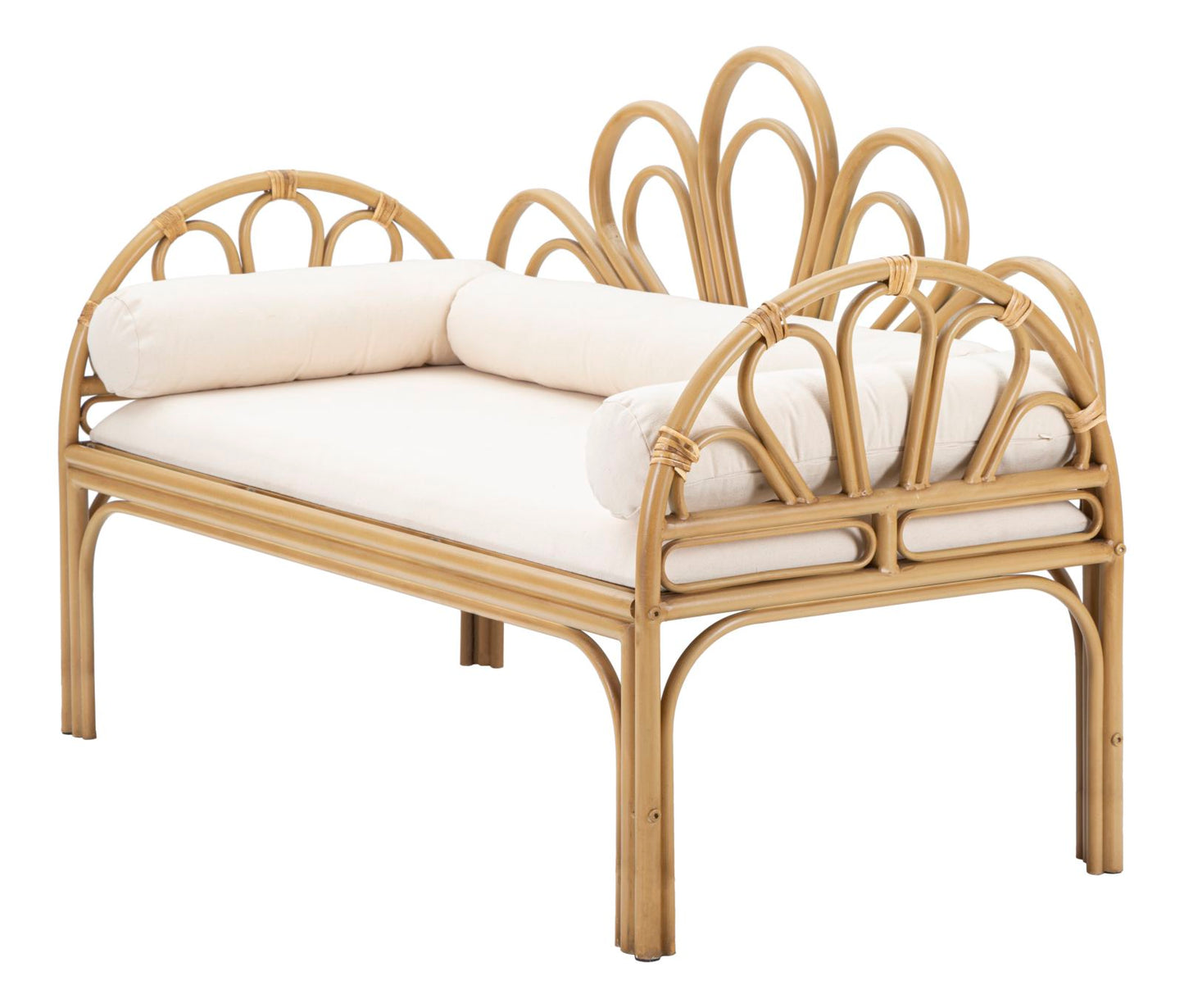 Klupa Panama s jastucima 130x60x90 cm