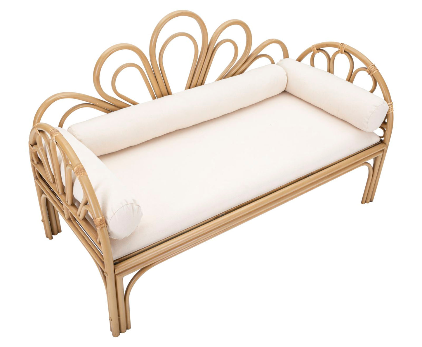 Klupa Panama s jastucima 130x60x90 cm