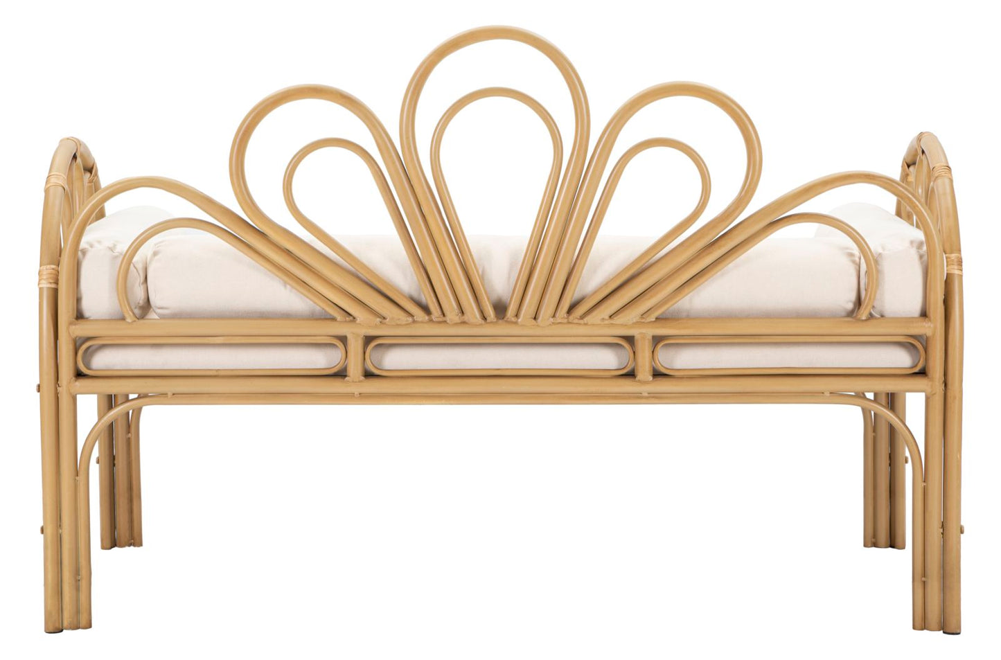 Klupa Panama s jastucima 130x60x90 cm