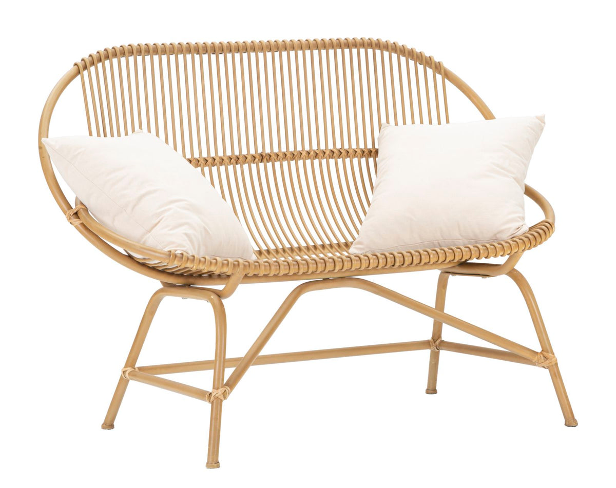 Dvosjed Panama s jastucima 132x66x96,5 cm