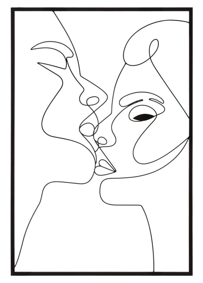 Zidni ukras ALYSSA 90x60x1 cm