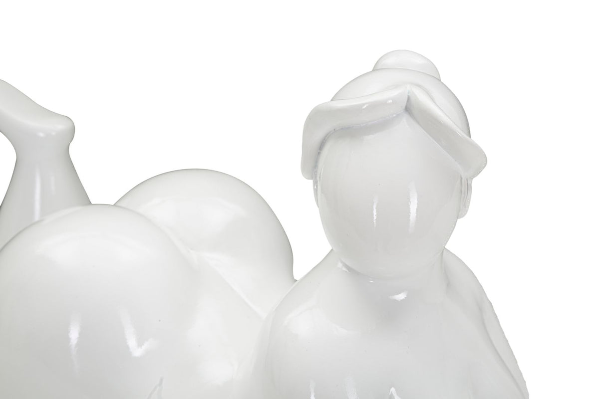 Dekoracija WOMAN YOGA RELAX cm 32X12,5X16