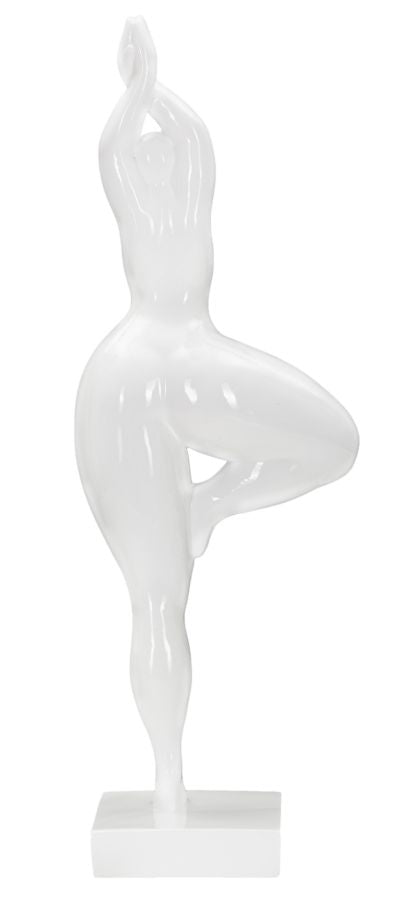 Dekoracija WOMAN YOGA cm 16X9X45,8