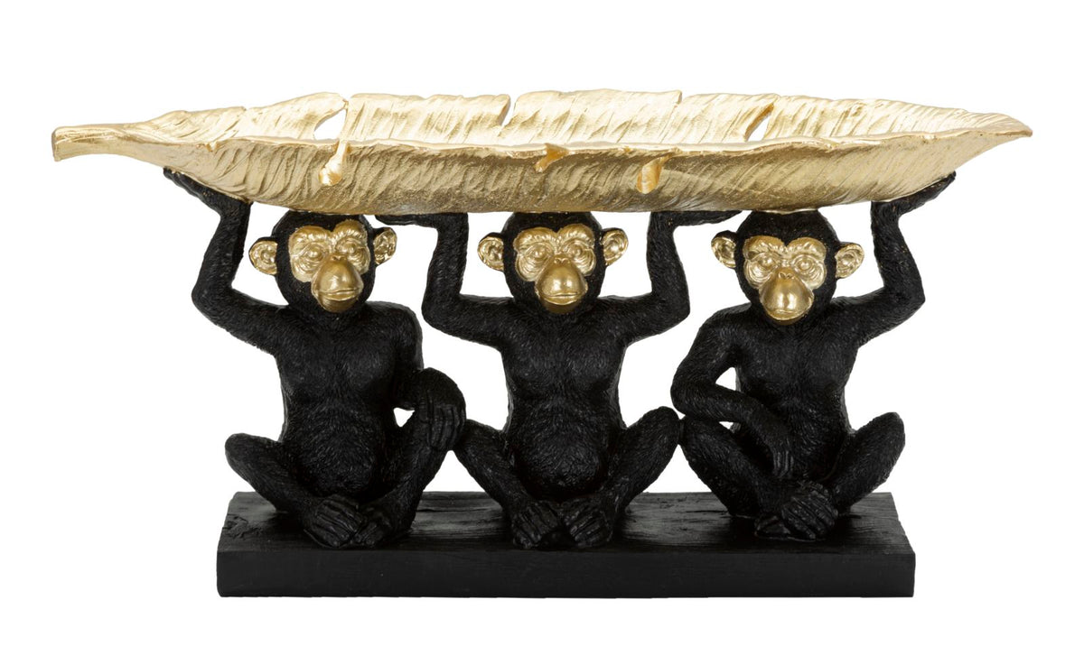 Dekoracija DECOR MONKEY TRIS M 43 × 15,7 × 20