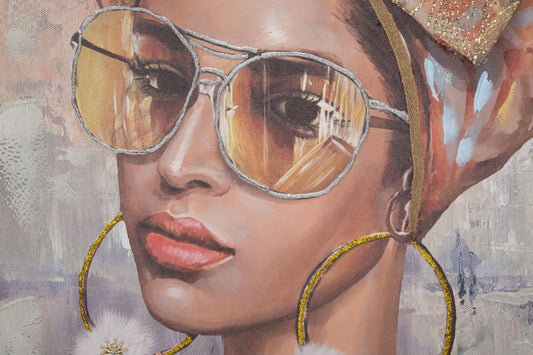 Slika WALL PAINTINGJENNIFER -B- cm 70X3X100