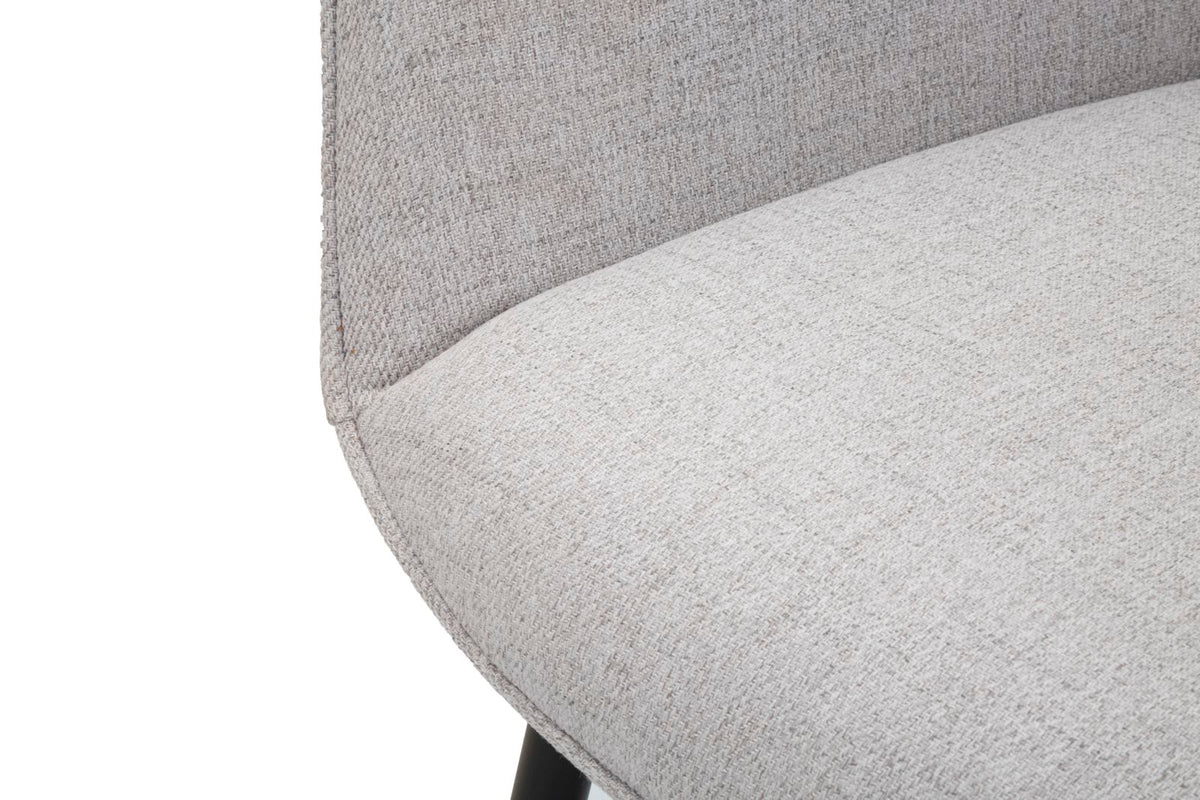 Stolica VICENZA GREY SET 2 kom cm 58X63X85,5