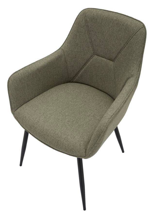 Stolica VICENZA GREEN, SET 2 kom., 58 × 63 × 85,5 cm