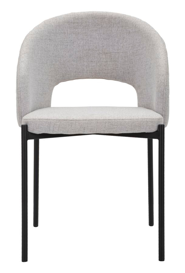 Stolica HELSINKI GREY SET 2 kom cm 51X53X80