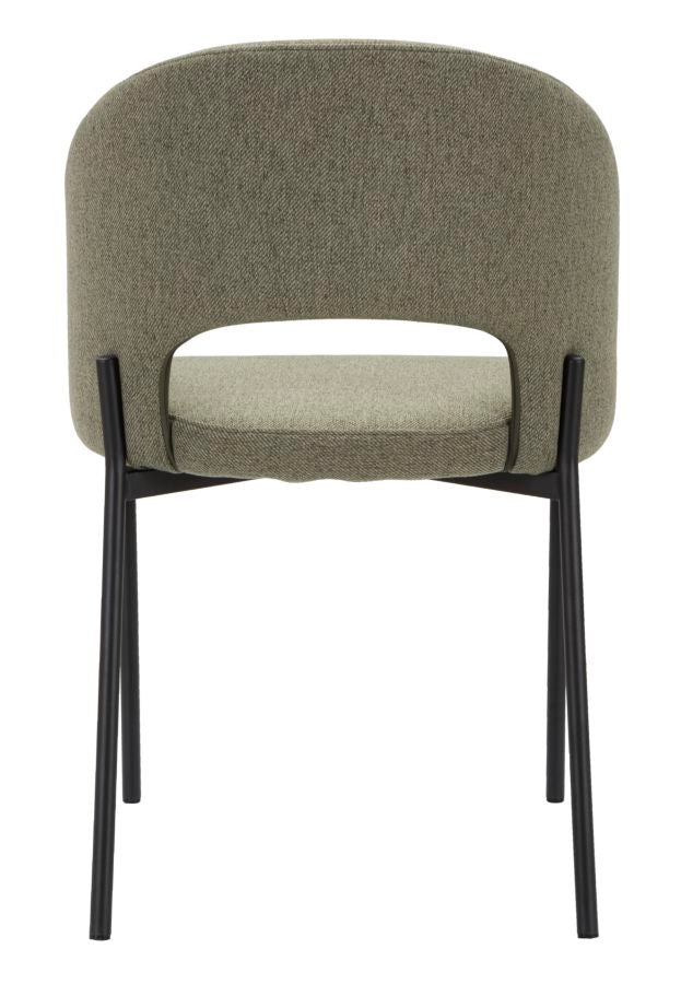 Stolica HELSINKI GREEN SET 2 kom cm 51X53X80