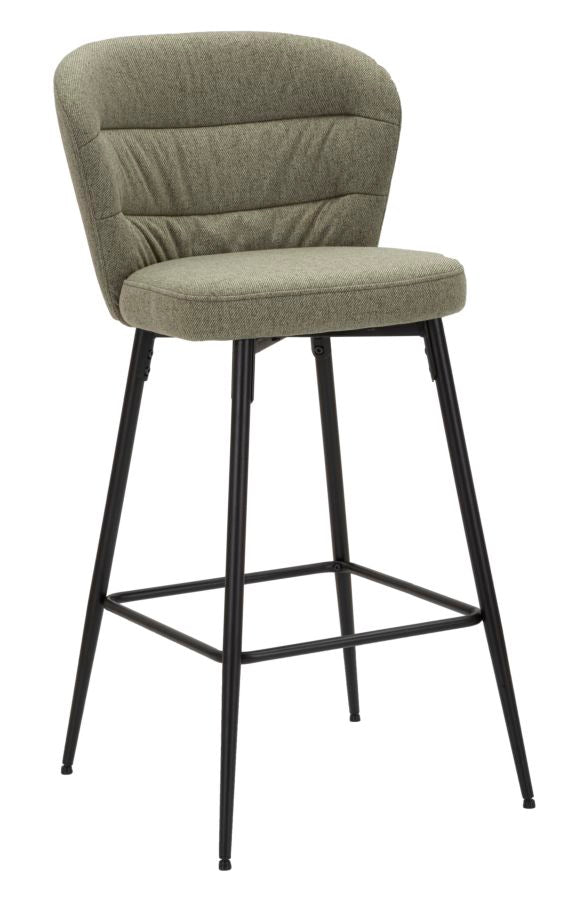 Barska stolica LOSANNA, zelena, set od 2 komada, 52 × 59 × 108 cm