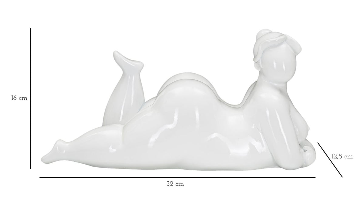 Dekoracija WOMAN YOGA RELAX cm 32X12,5X16