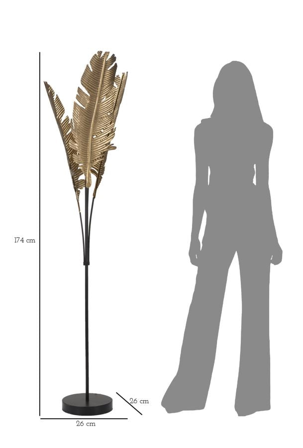 Podna lampa ABRAHAM 174x26x26 cm