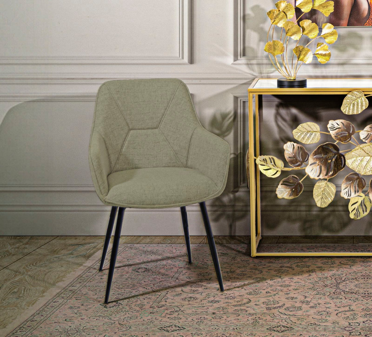 Stolica VICENZA GREEN, SET 2 kom., 58 × 63 × 85,5 cm