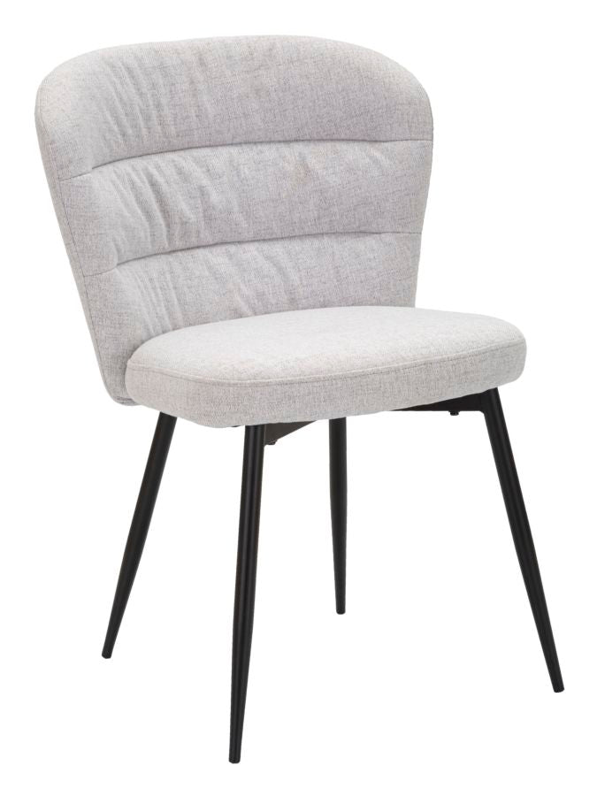 Stolica LOSANNA GREY SET 2 KOM. cm 58X60,5X85