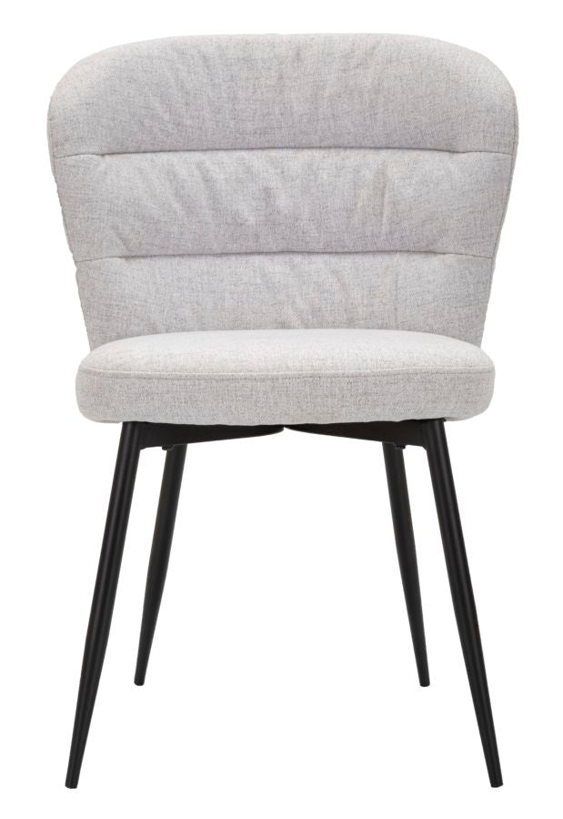 Stolica LOSANNA GREY SET 2 KOM. cm 58X60,5X85