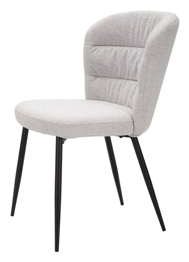 Stolica LOSANNA GREY SET 2 KOM. cm 58X60,5X85