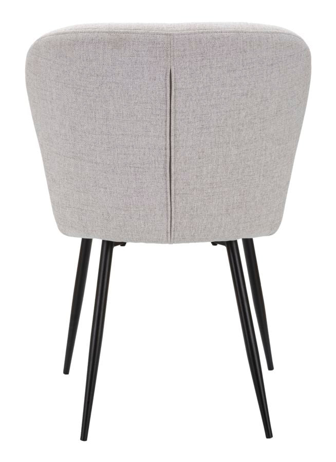 Stolica LOSANNA GREY SET 2 KOM. cm 58X60,5X85
