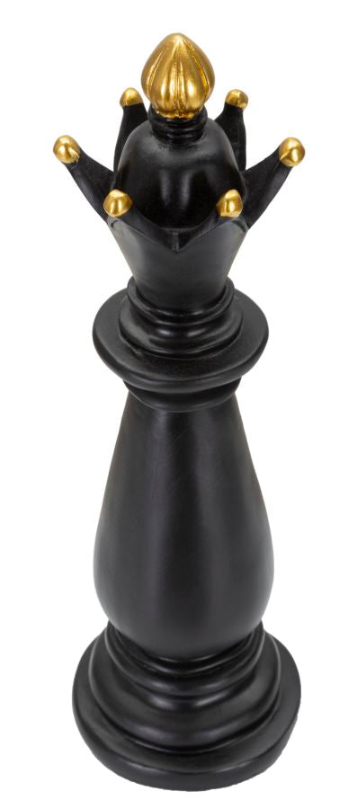 Dekoracija BLACK AND GOLD BISHOP cm Ø 12,5X38,5