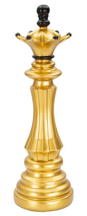 Dekoracija GOLD AND BLACK QUEEN cm Ø 12X37