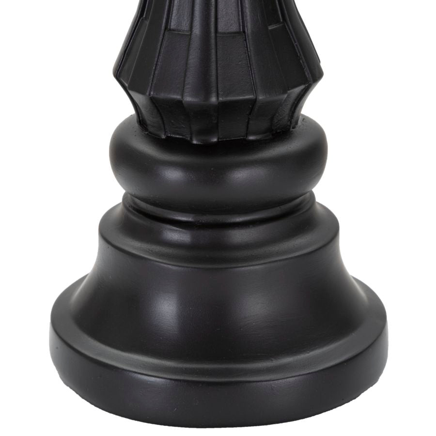 Dekoracija BLACK AND GOLD KING cm Ø 13X40,5