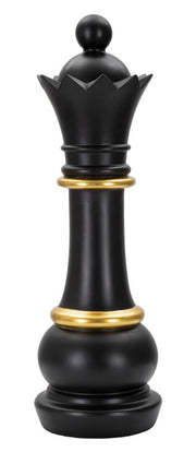 Dekoracija BLACK AND GOLD QUEEN cm Ø 15X50