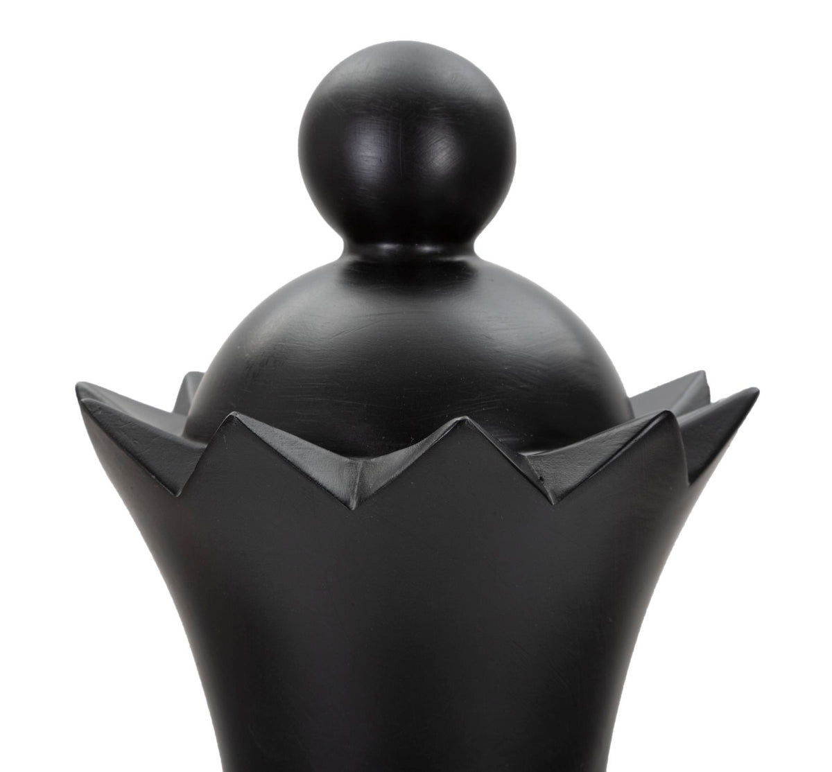 Dekoracija BLACK AND GOLD QUEEN cm Ø 15X50