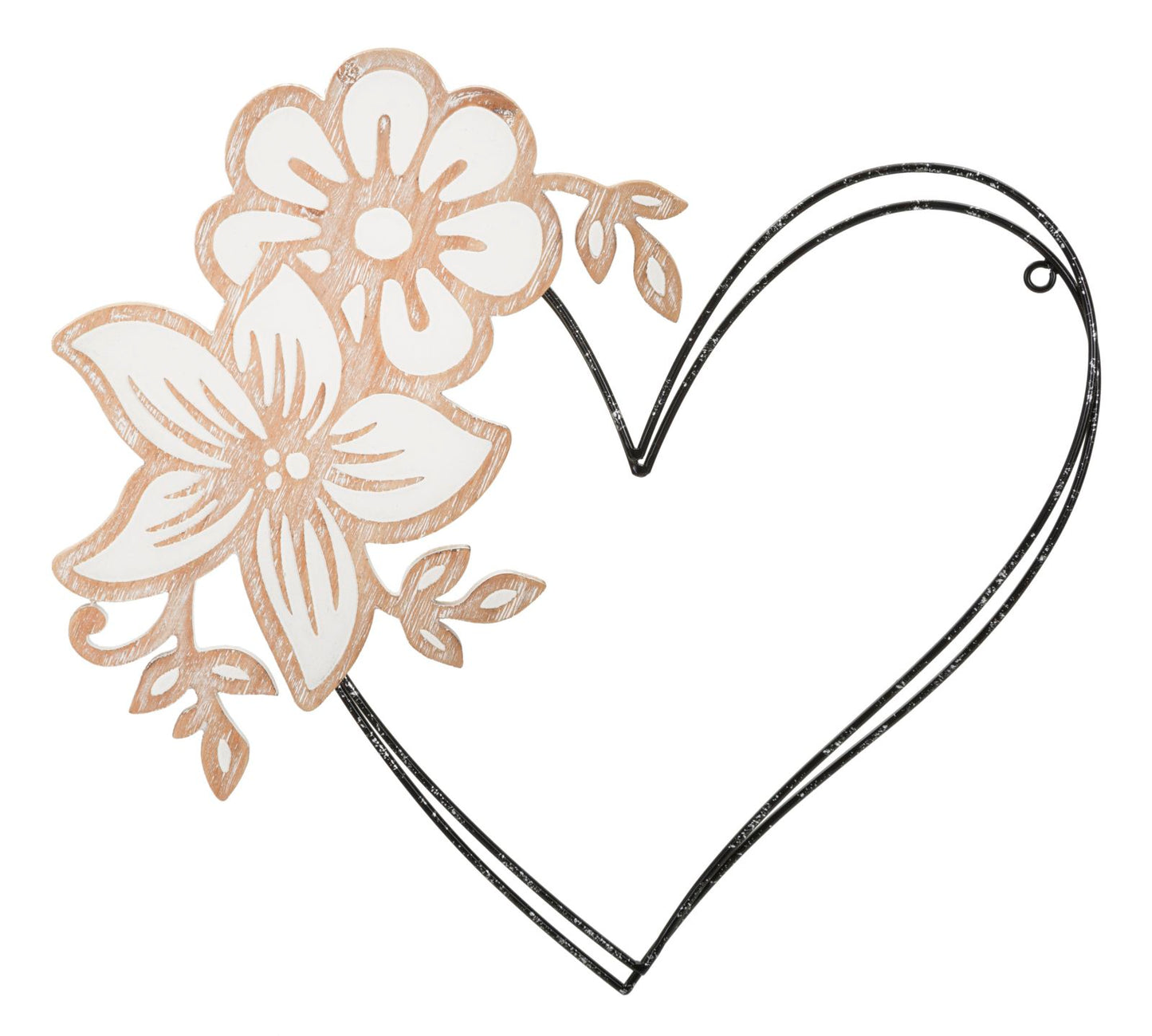 Zidna dekoracija HEART 50x2x45 MIN 2