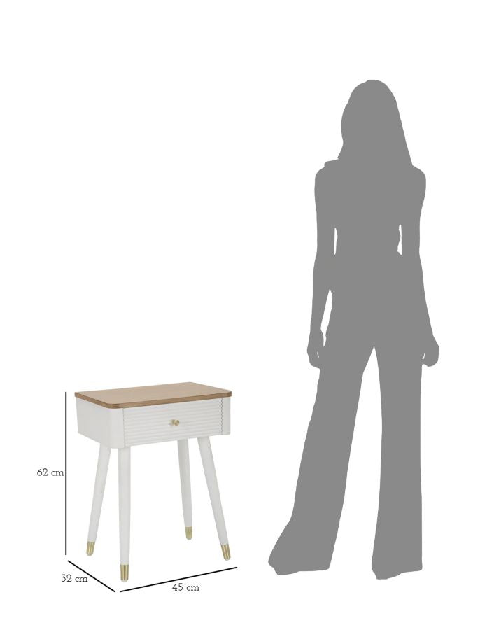 Krevetna stranica ADRIANA 62x45x32 cm