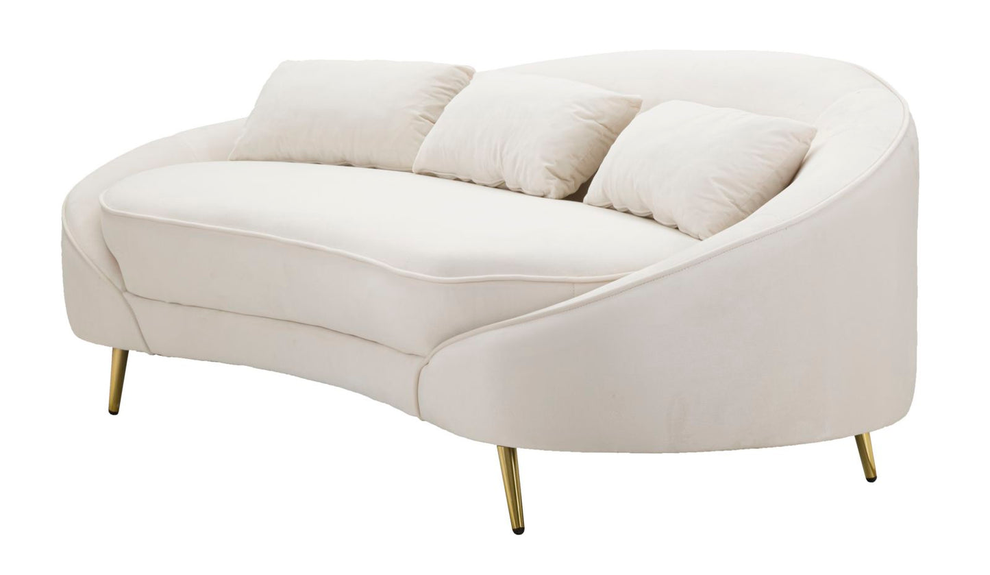 Trosjed OSLO CREAM 185x84x68 cm
