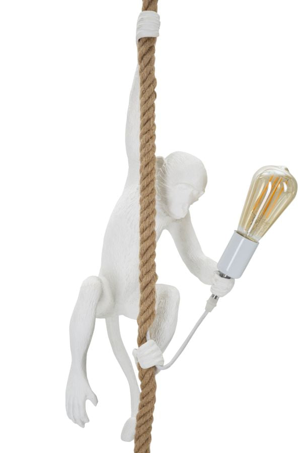 Stropna svjetiljka MONKEY WHITE Ø 27 × 32 × 60 cm