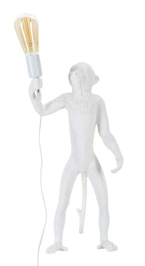 Stolna svjetiljka MONKEY WHITE Ø 26 × 34 × 55 cm