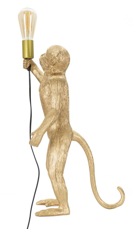Svjetiljka stolna MONKEY GOLD Ø 26x34x55 cm