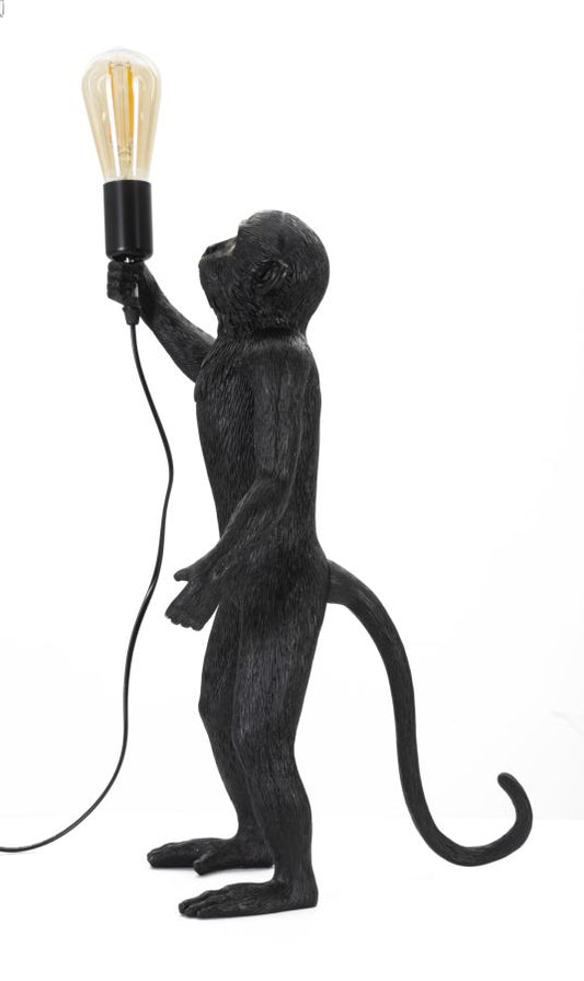 Svjetiljka stolna MONKEY BLACK Ø 26x34x55 cm