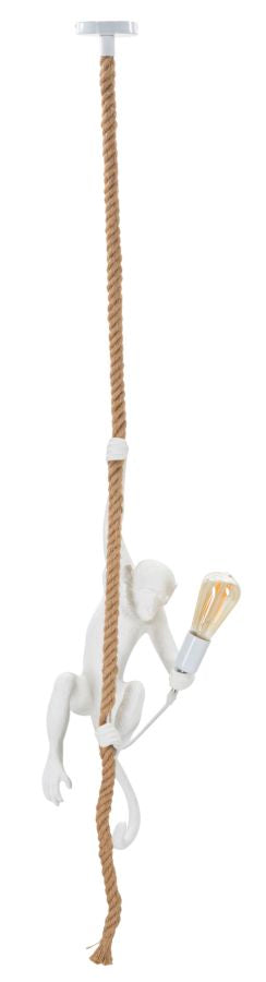 Stropna svjetiljka MONKEY WHITE Ø 27 × 32 × 60 cm