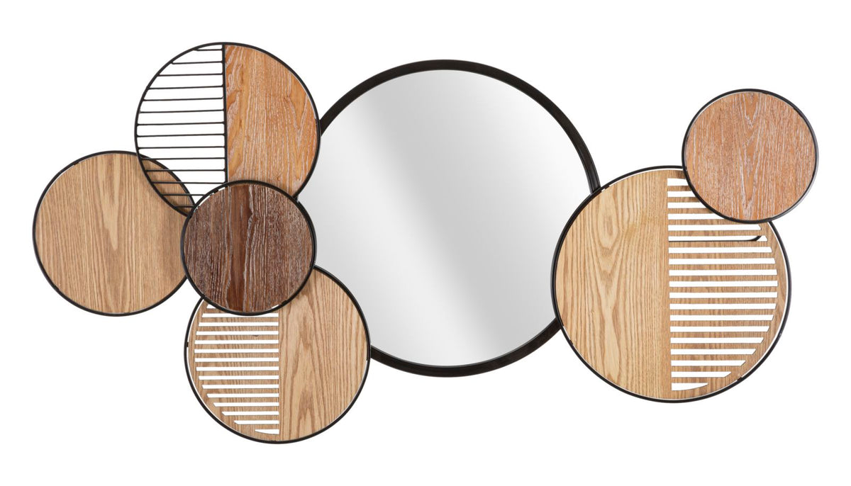 Zidno ogledalo WOODY 123,2x4,4x63,5 cm